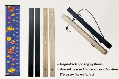 MuchoWow Messlatte - Kind - Weltraum - Tiere - Sternenhimmel - Wachstumsmesser 6 MuchoWow Messlatte - Kind - Weltraum - Tiere - Sternenhimmel - Wachstumsmesser – Bild 6