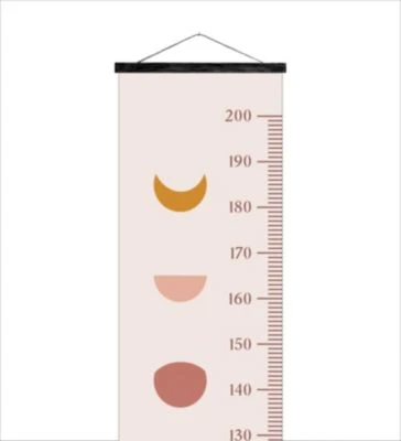 MuchoWow Messlatte - Kind - Bohemian - Weltraum – Mond - Wachstumsmesser 1 MuchoWow Messlatte - Kind - Bohemian - Weltraum – Mond - Wachstumsmesser