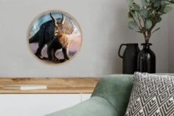 MuchoWow Wanduhr 30 Cm - Funkuhr - Lautlos - Dino - Geschichte - Triceratops -Komar Verkäufe 29830792 04