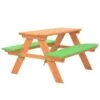 VidaXL Kinder-Picknicktisch Mit Bänken 89×79×50 Cm Massivholz Tanne Kindertisch