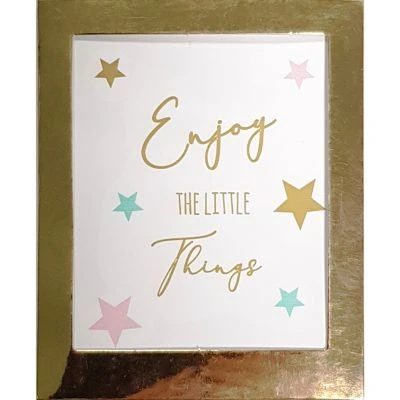 United Labels LITTLE ONES/MR Und MRS - Foto Girlande Mit LEDs, Klammern Und Goldfarbenen Rahmen Wandbilderrahmen 2 United Labels LITTLE ONES/MR Und MRS - Foto Girlande Mit LEDs, Klammern Und Goldfarbenen Rahmen Wandbilderrahmen – Bild 2