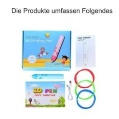 Debuy 3D Gedruckter Stift Cryogenic Smart Doodle Pen 3D-Druckstift Kryogener Intelligenter Kritzelstift Dreidimensionaler Zeichenstift Wiederaufladbar Kreative Geschenke Kinderspielzeug Schreibwaren -Komar Verkäufe 30066784 06