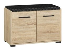 Feldmann-Wohnen Schuhbank Caro Sitzbank 70x34x48 Cm 2-türig