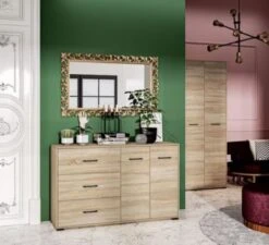 Feldmann-Wohnen Schuhschrank Caro Dielenschrank 90x34x90 Cm 2-türig -Komar Verkäufe 30076677 06