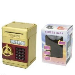 Syntek Sparschwein Mit Passwort Für Kinder Cartoon Passwort Geldautomat Sparschwein Spielzeug Für Kinder -Komar Verkäufe 30231215 03