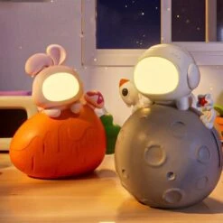 Syntek Astronaut Sparbüchse Kindergeschenk Begehbare Und Leuchtende Kreative Spardose -Komar Verkäufe 30254350 03