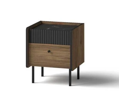 Feldmann-Wohnen Nachtkonsole Nachtschrank Pereto 42x40x49cm 1 Feldmann-Wohnen Nachtkonsole Nachtschrank Pereto 42x40x49cm