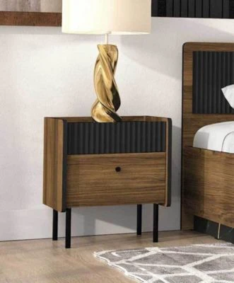 Feldmann-Wohnen Nachtkonsole Nachtschrank Pereto 42x40x49cm 2 Feldmann-Wohnen Nachtkonsole Nachtschrank Pereto 42x40x49cm – Bild 2