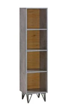 Feldmann-Wohnen Bücherregal Standregal Milenium 35cm Mit 3 Böden