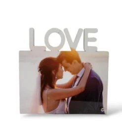 CreaDesign Fotoaufsteller Bilderrahmen Liebe / Love Mit Wunschbild Bedruckt