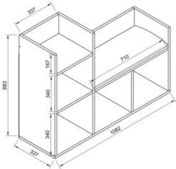 VCM Holz Schuhregal Sitzbank Dielenmöbel Schuhschrank Lelus -Komar Verkäufe 30606808 04