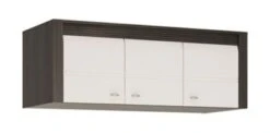Feldmann-Wohnen Schrankaufsatz Sevilla Hängeschrank 129cm 3-türig