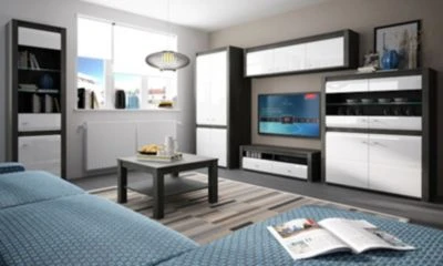 Feldmann-Wohnen Schrankaufsatz Sevilla Hängeschrank 129cm 3-türig 2 Feldmann-Wohnen Schrankaufsatz Sevilla Hängeschrank 129cm 3-türig – Bild 2