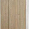 Roba Kleiderschrank GABRIELLA, 3-türig, Sonoma Eiche/Weiß