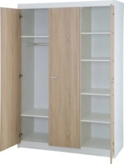 Roba Kleiderschrank GABRIELLA, 3-türig, Sonoma Eiche/Weiß -Komar Verkäufe 3844978 04