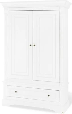 Pinolino Kleiderschrank EMILIA 2-trg., MDF Weiß 1 Pinolino Kleiderschrank EMILIA 2-trg., MDF Weiß