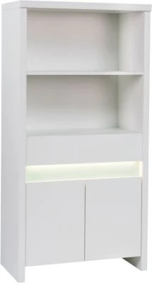 Schardt Standregal Planet White, 2-trg., Weiß