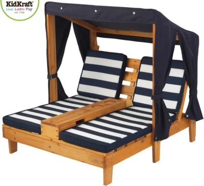 KidKraft Duo-Liegestuhl Mit Tassenhaltern 1 KidKraft Duo-Liegestuhl Mit Tassenhaltern