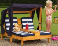 KidKraft Duo-Liegestuhl Mit Tassenhaltern 6 KidKraft Duo-Liegestuhl Mit Tassenhaltern -Komar Verkäufe 4995167 03