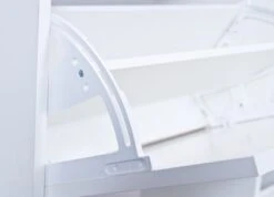 Inter Link Schuhschrank Twedt, 4 Kippfächer, Weiss -Komar Verkäufe 5191458 04