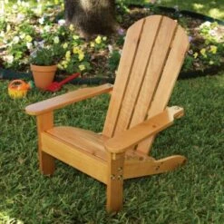 KidKraft Liegestuhl Adirondack - Honigfarben 5 KidKraft Liegestuhl Adirondack - Honigfarben -Komar Verkäufe 6847283 03