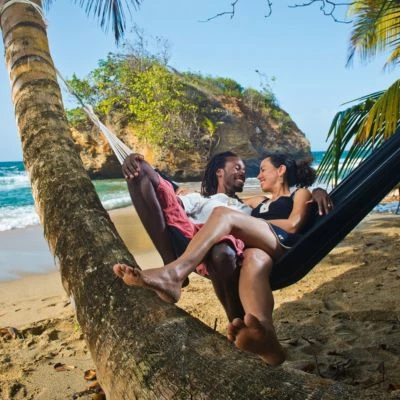 Amazonas Doppelhängematte Barbados Black 3 Amazonas Doppelhängematte Barbados Black – Bild 3