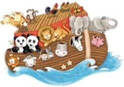 RoomMates Wandsticker Noah's Ark, 14-tlg.