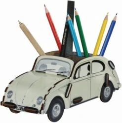 WERKHAUS® Stiftebox VW Käfer Limosine Beige